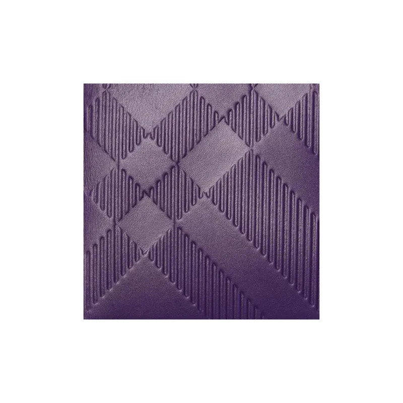 Burberry Calfskin Wallet Regular Men's Royal Purple-3