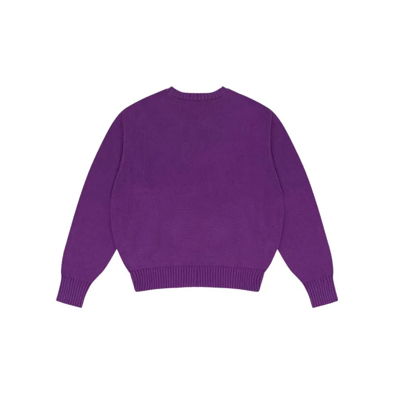 Denim Tears Sweaters Unisex Purple-1
