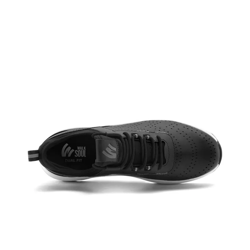 WALK SOUL Wear-Resistant Breathable Coverage Lightweight Height Increasing Low-Top Casual Shoes Men's-4