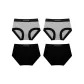 4 Pack (2 Black+2 Gray)