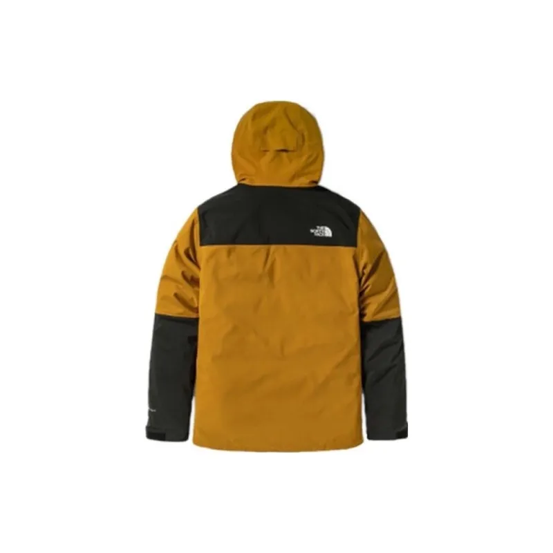 THE NORTH FACE Windbreaker Jackets Men Yellow Black-1