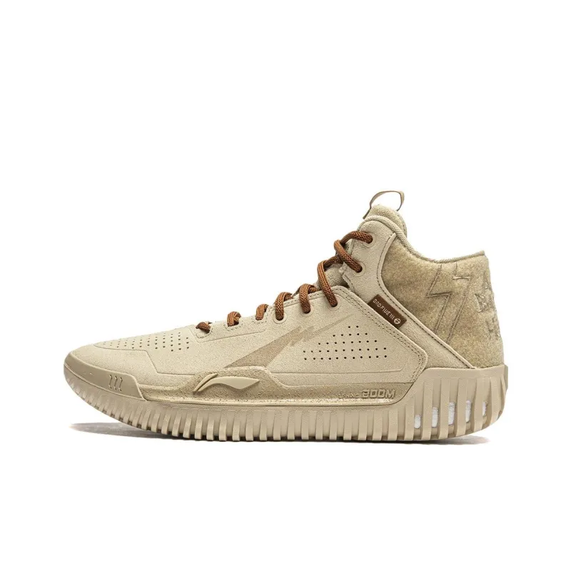 Aape x LiNing Badfive 3 Slip Resistant Low Top Basketball Shoes Unisex-0