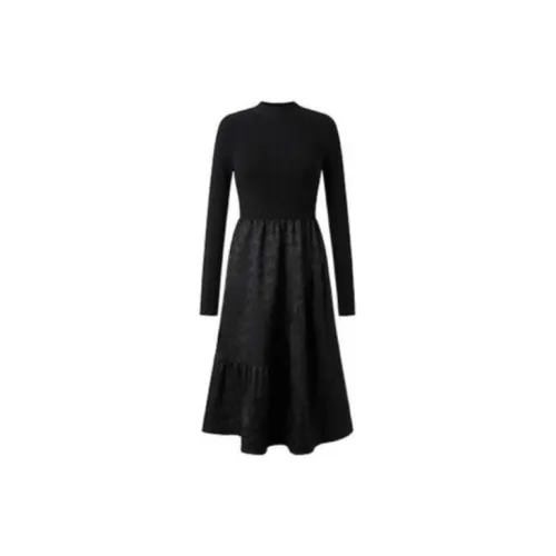 JZ. ANNAKRO Long-Sleeved Dresses Women's Black