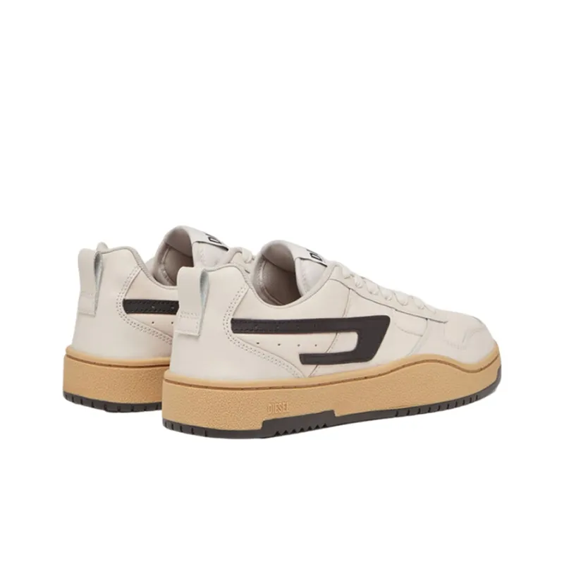 DIESEL S-Ukiyo V2 Low Low-Top Skateboard Shoes Men's Beige Black-4