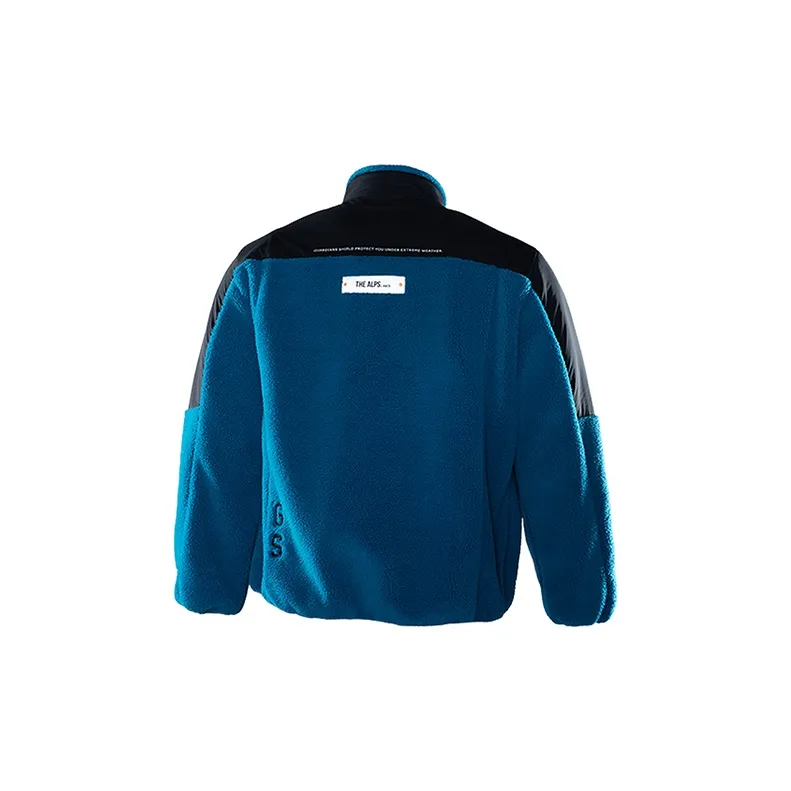 Monster Guardians Velvet Jackets Men Lake Blue-1