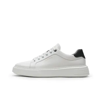 CROWN Low Top Skateboard Shoes Unisex White One Yard Larger