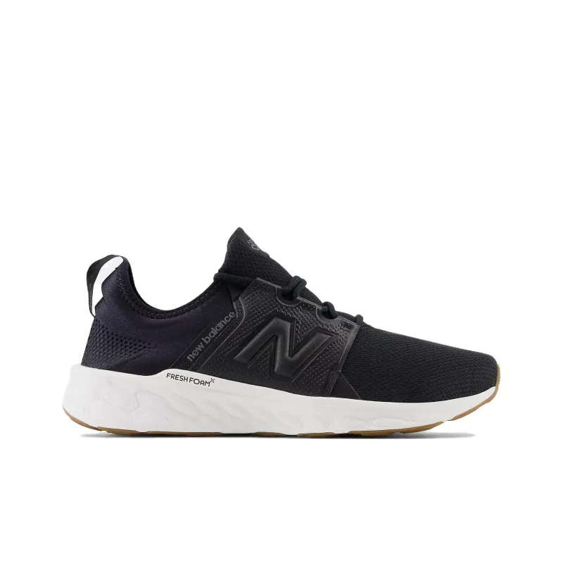 New Balance Fresh Foam X Cruz V3 Black Blacktop Gum-1
