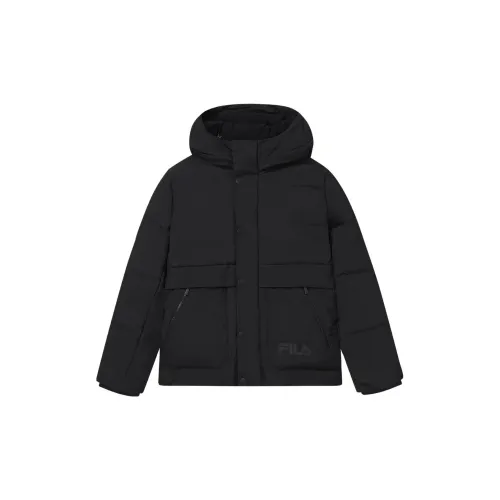 FILA Down Jacket Men's Jet Black