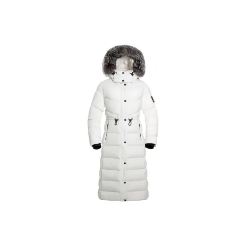 HALTI Down Jackets Women's Snow White Color