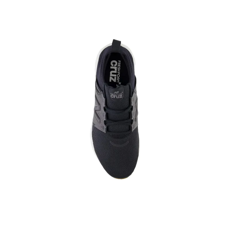 New Balance Fresh Foam X Cruz V3 Black Blacktop Gum-3