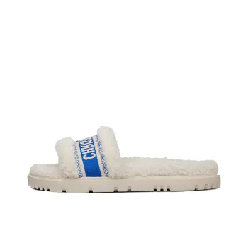 DIOR Dway Rubber Sole Slide Slippers Women's Lake Blue