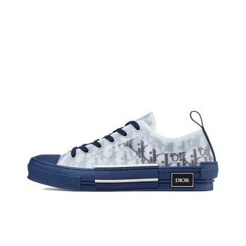 DIOR B23 Low Top Blue Oblique