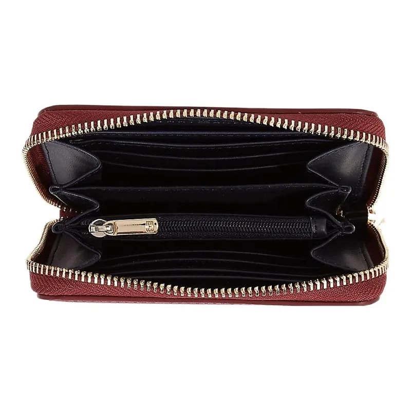 Tommy Hilfiger Recycled Polyester Wallet Medium Size Women's Red-2