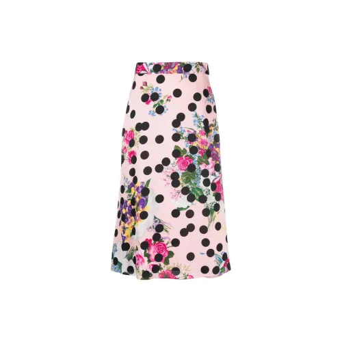 MSGM Casual Long Skirts Women's Pink