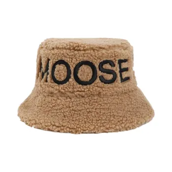 Moose Knuckles Polyester Bucket Hats Men's Camel