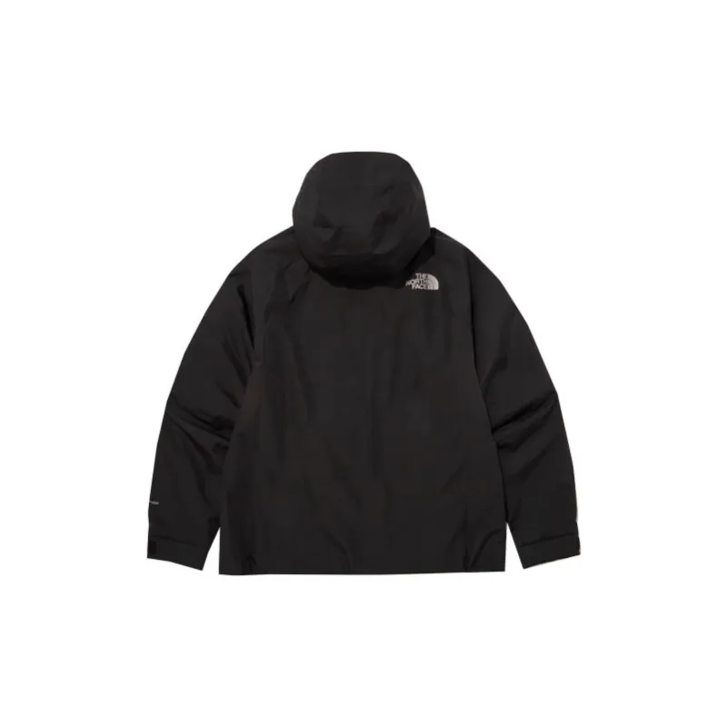 THE NORTH FACE Hiking, Outdoor Hiking, Skiing, And Paragliding Embracing The Cold Wave Windbreaker Jacket Unisex Black-1