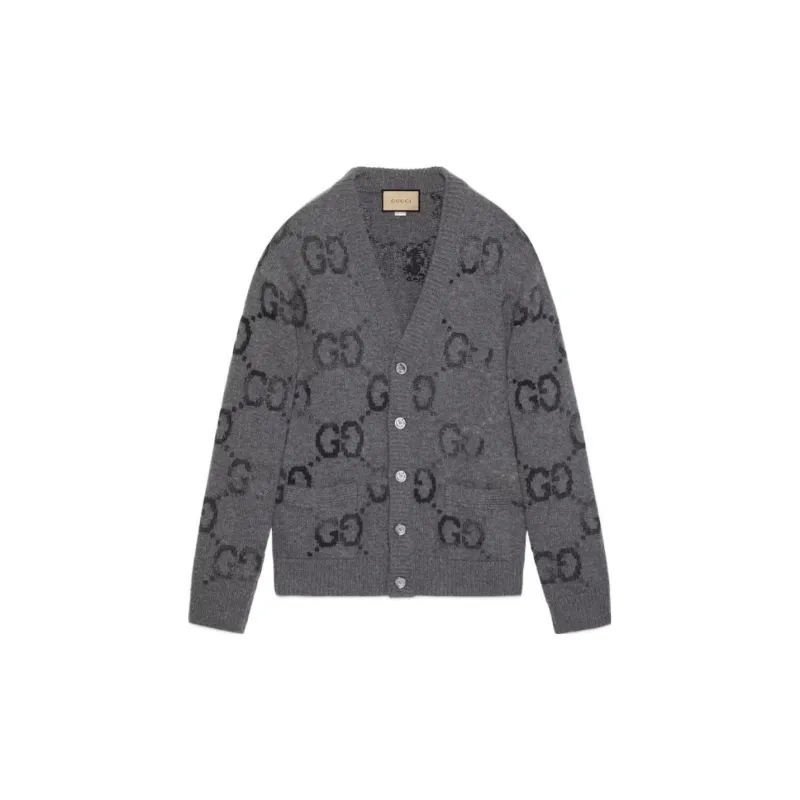 GUCCI Sweaters Men Gray-6