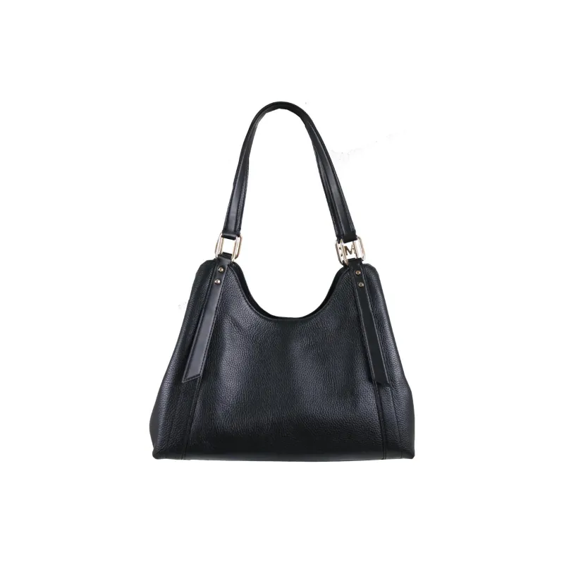 MICHAEL KORS Leather Tote Bag, Shopping Bag, Shoulder Bag, Crossbody Bag, Handbag Small Size Women's Black-3