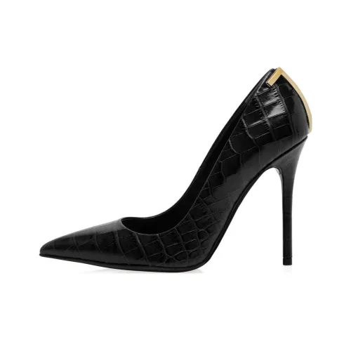 TOM FORD Croc-embossed Leather Pumps