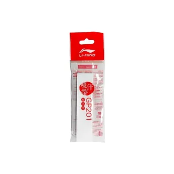 LiNing Badminton Grip Tape White PU Thin GP201 1 Pack