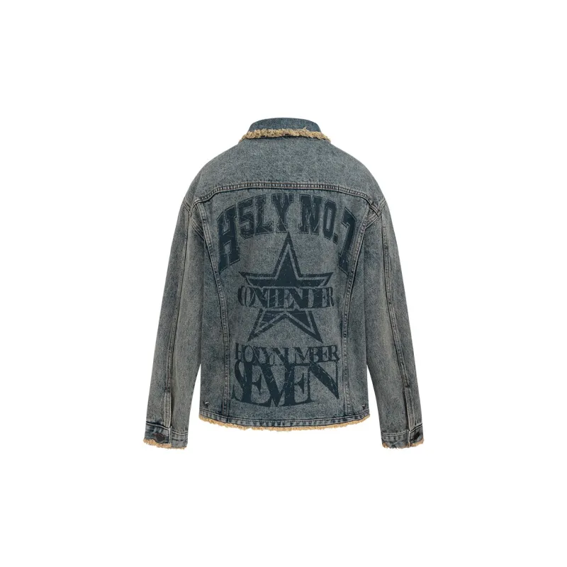 H5LY NO7 Denim Jackets Unisex-3