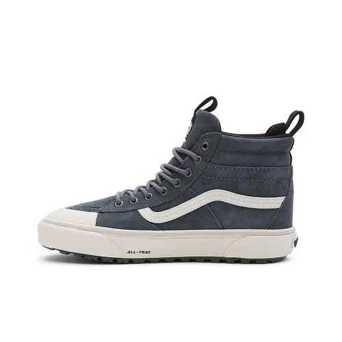 Vans SK8 Skateboard Shoes Unisex High-Top Blue