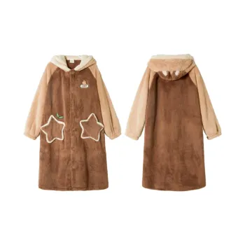 GUKOO Men Bath Robes