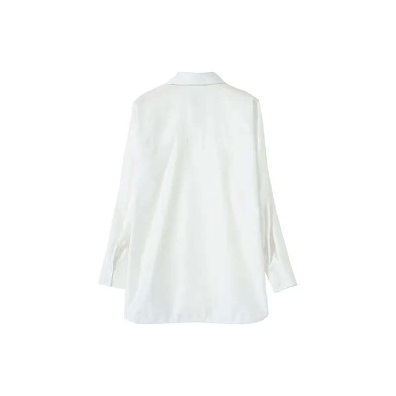 SOON FLOWER Shirt Women's White-1