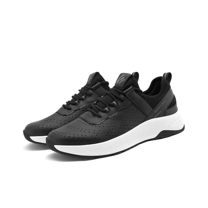 WALK SOUL Wear-Resistant Breathable Coverage Lightweight Height Increasing Low-Top Casual Shoes Men's-2