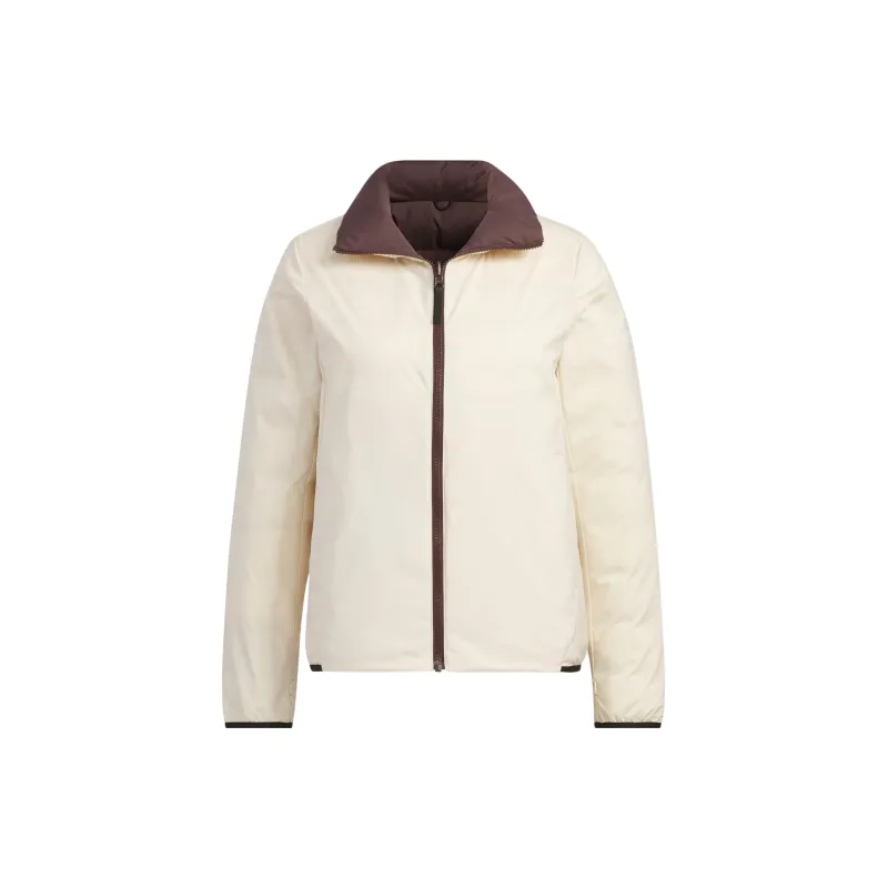 Adidas Waterproof, Windproof, And Breathable Windbreaker Jacket Women's Ecru-1