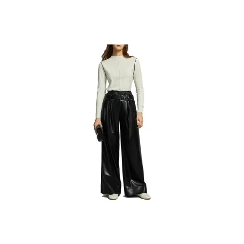 ELLE Leather Pants Women's Black