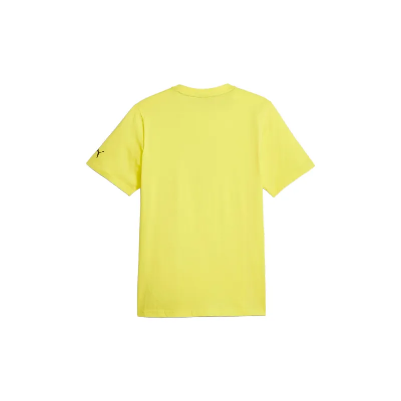 PUMA Scuderia Ferrari T Shirts Men Yellow-1
