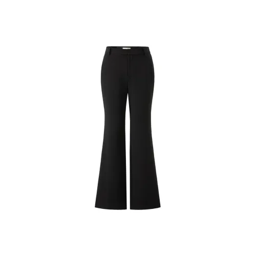 JZ. ANNAKRO Casual Pants Women's Plain Black