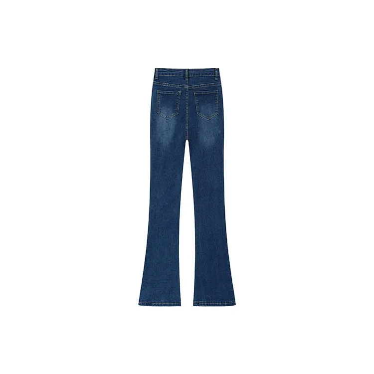Garbege Jeans Women's Dark Blue-1