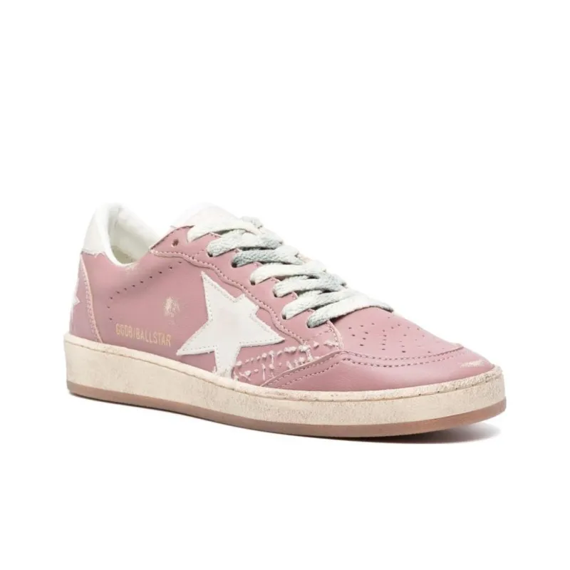 Golden Goose Ball Star Leather Sneakers-1