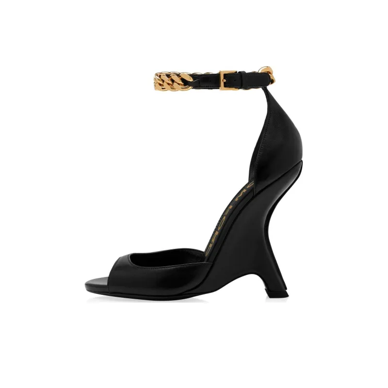 TOM FORD One Strap Sandals 10.5cm Women's Black-0