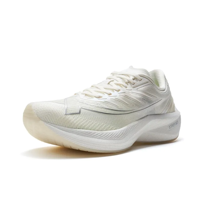 XTEP Low Top Rebound Cushioning Technology Training Running Shoes Men's Sail White-1
