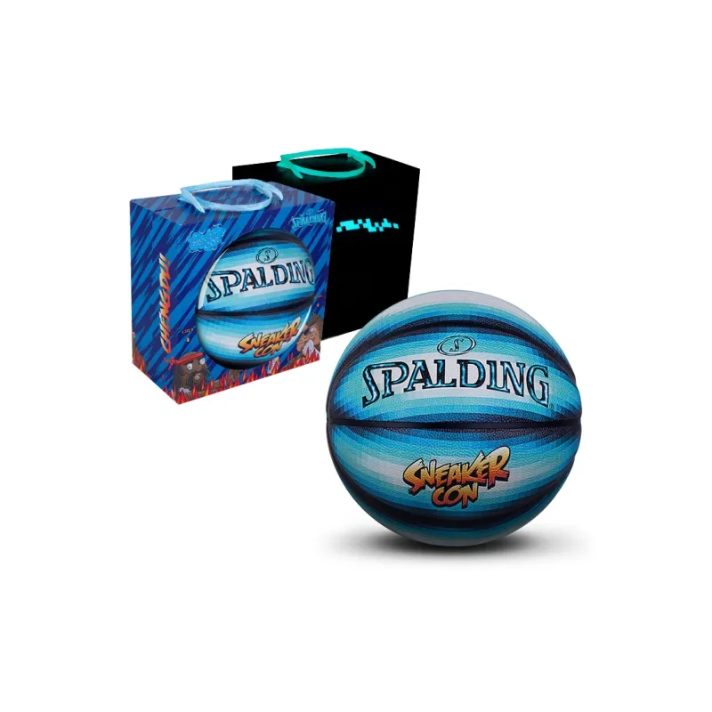 SPALDING x SneakerCon PU Basketball Blue Size 7 Ball Training Unisex-6