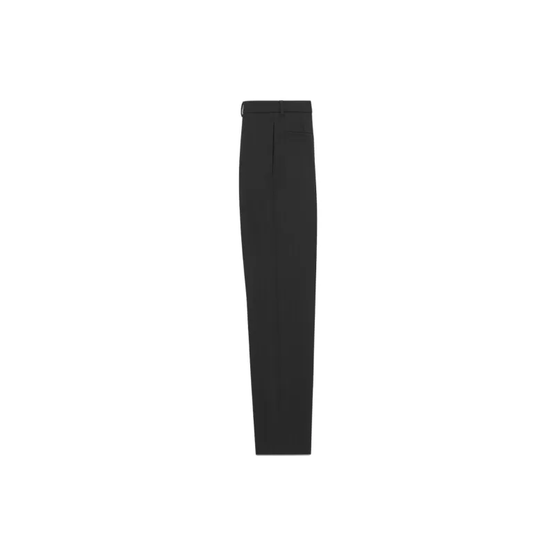SAINT LAURENT Straight Leg Pinstripe Trousers-1