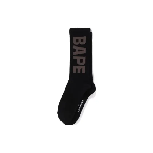 A BATHING APE Men Mid-Calf Socks