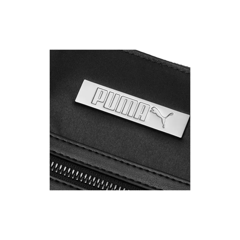 PUMA Fabric Artificial Leather Tote Bag Shopping Bag Gym Bag Handbag Regular Women's Black-3