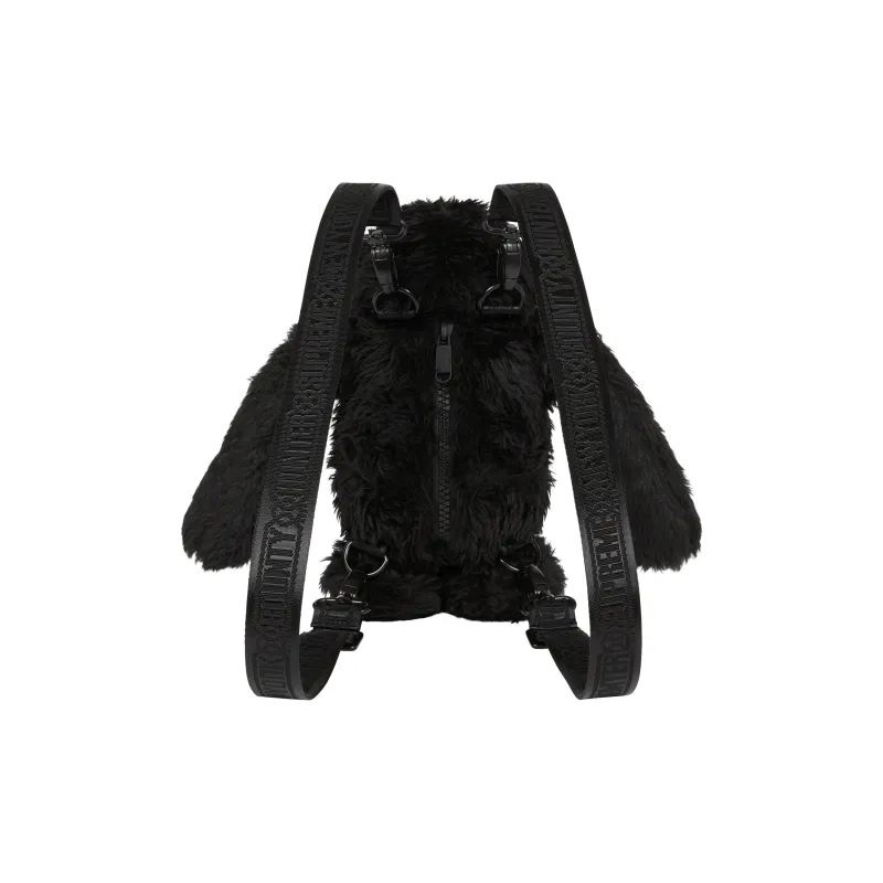 Supreme Bounty Hunter Collaboration Plush Backpack Regular Unisex Black-3