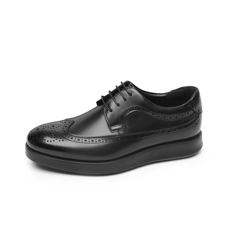 CROWN Dress Shoes Men's One Yard Larger-6