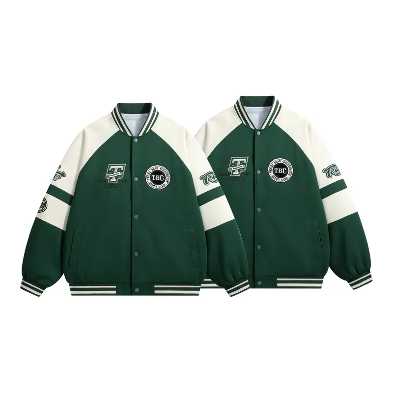 Teddy Bear Collection TEDDY College Series Baseball Jacket Coat Unisex-35