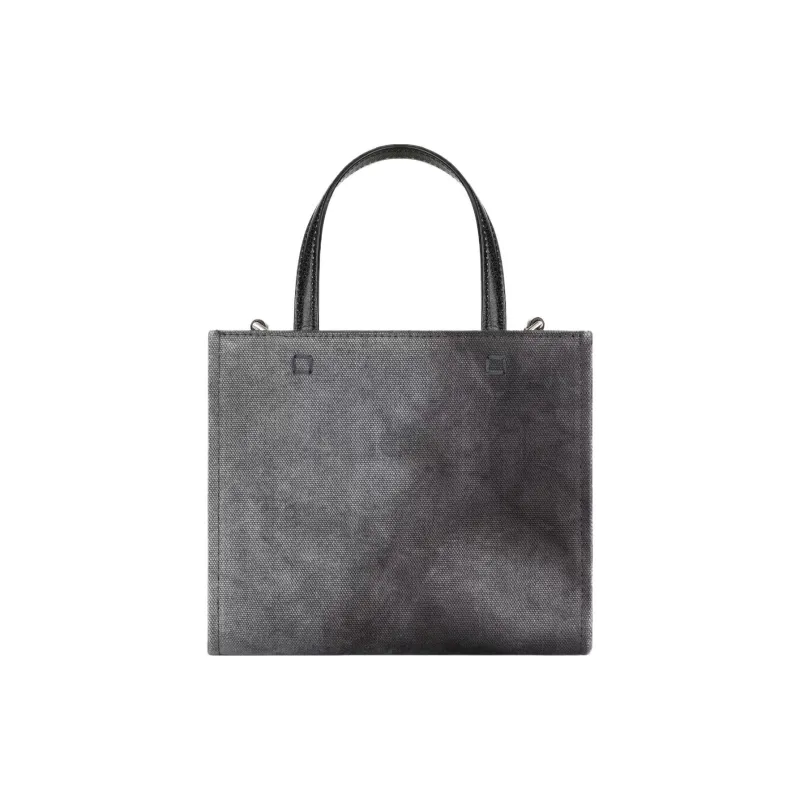 GIVENCHY G Tote Washed Cotton Canvas Bag, Tote Bag, Shopping Bag, Handbag Mini Women's Dark Gray-2