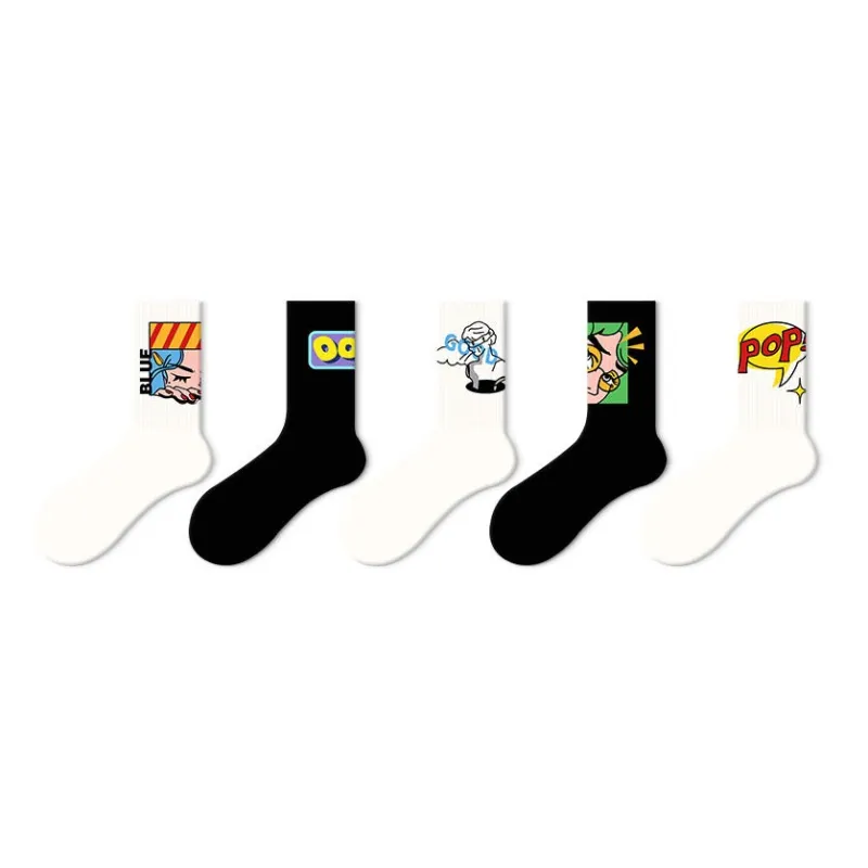 JKN Unisex Mid Calf Socks-21