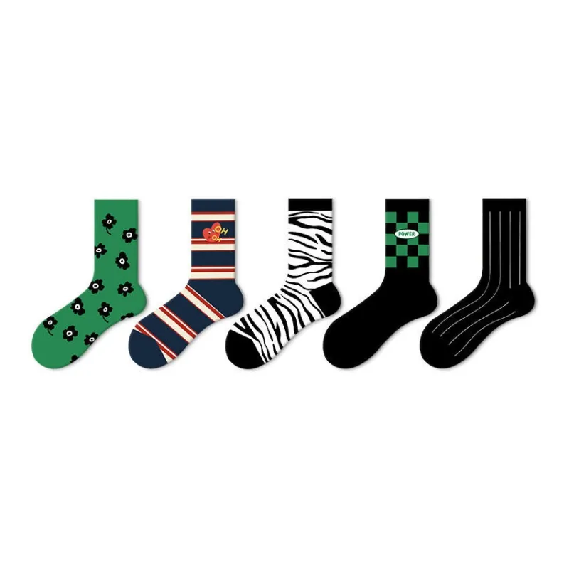 JKN Unisex Mid Calf Socks-6