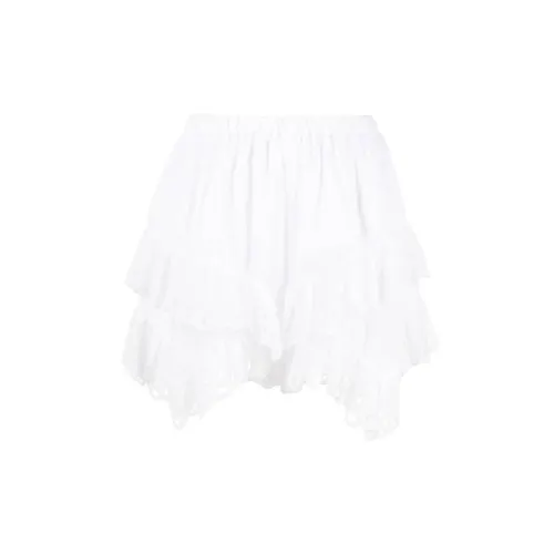 ISABEL MARANT Casual Short Skirts Women's White