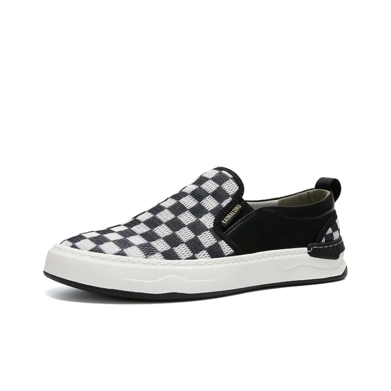 Kemaron Loafers Men's Black White-1