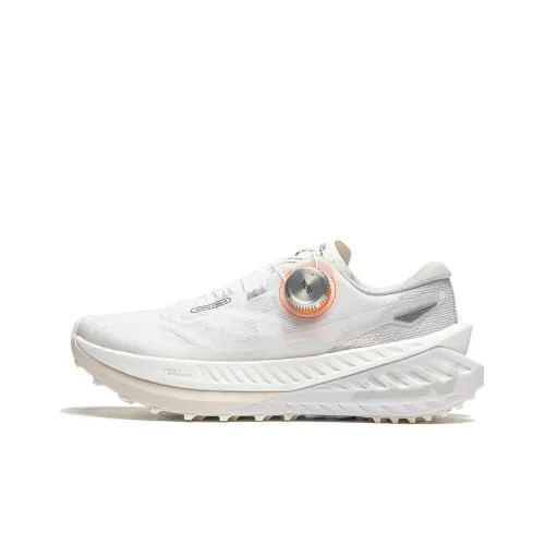 LiNing Dilu Pro Anti Slip Wear Resistant Low Top Trail Running Shoes Women's White